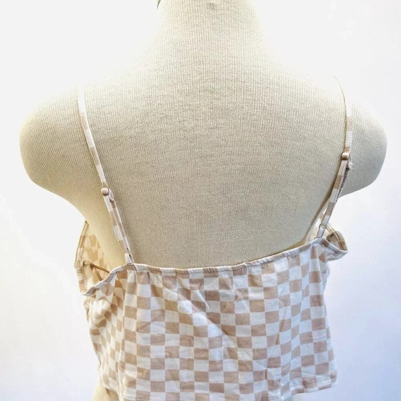 NWT SO GOODS FOR LIFE Women Sleeveless Straps Pullover V-Neck Brown Top Size XXL - Picture 4 of 11